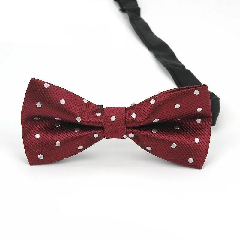 Polka Dot Bow Tie Pre-Tied