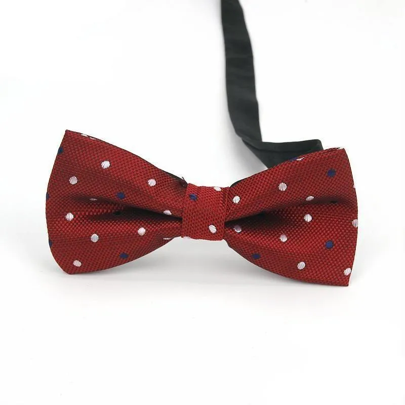 Polka Dot Bow Tie Pre-Tied