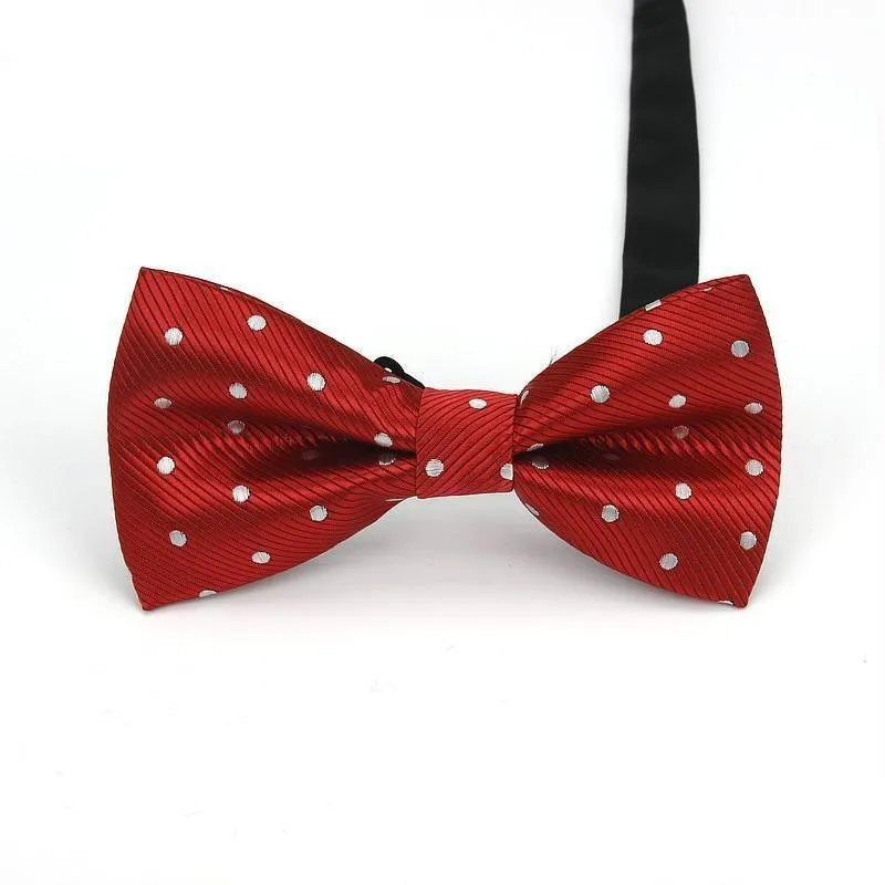 Polka Dot Bow Tie Pre-Tied