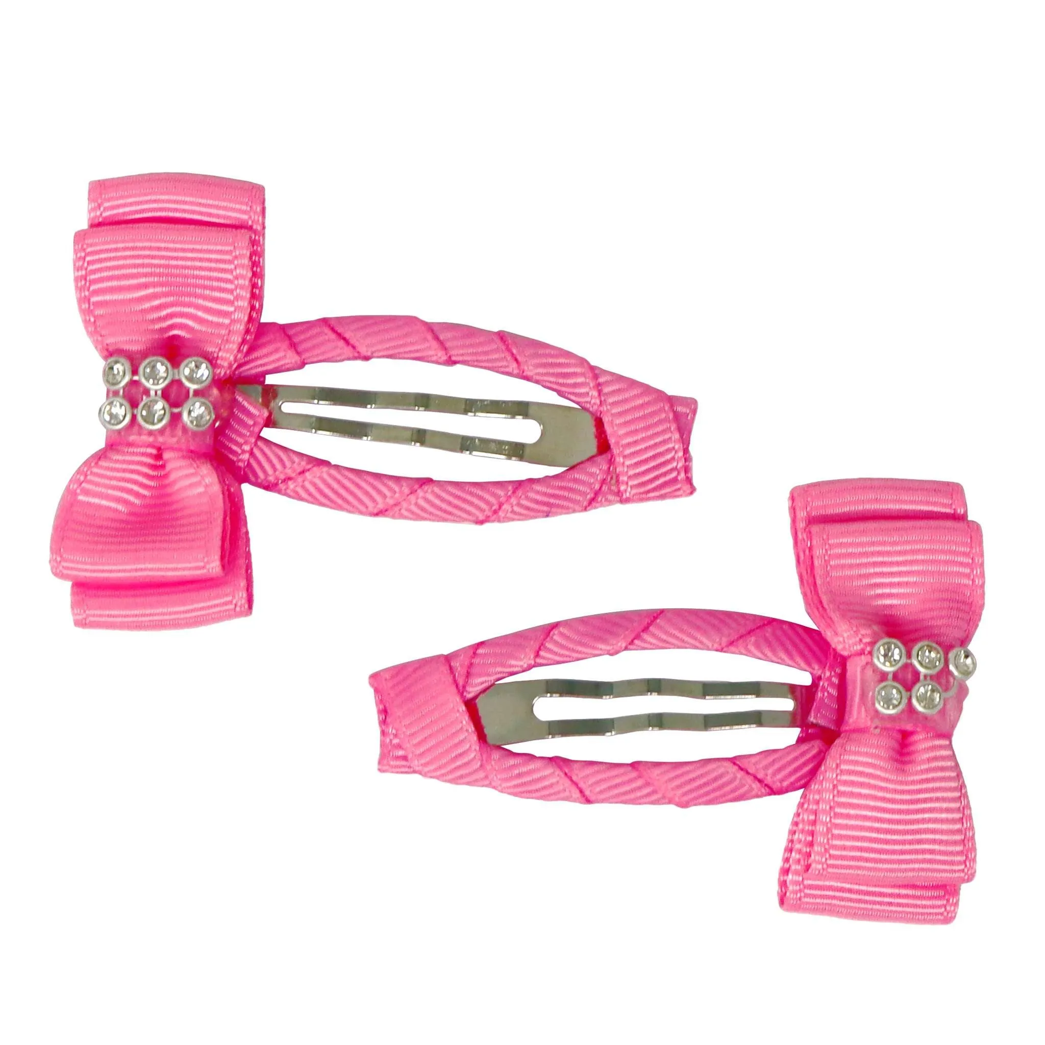 Ribbon Bow Hair Clips