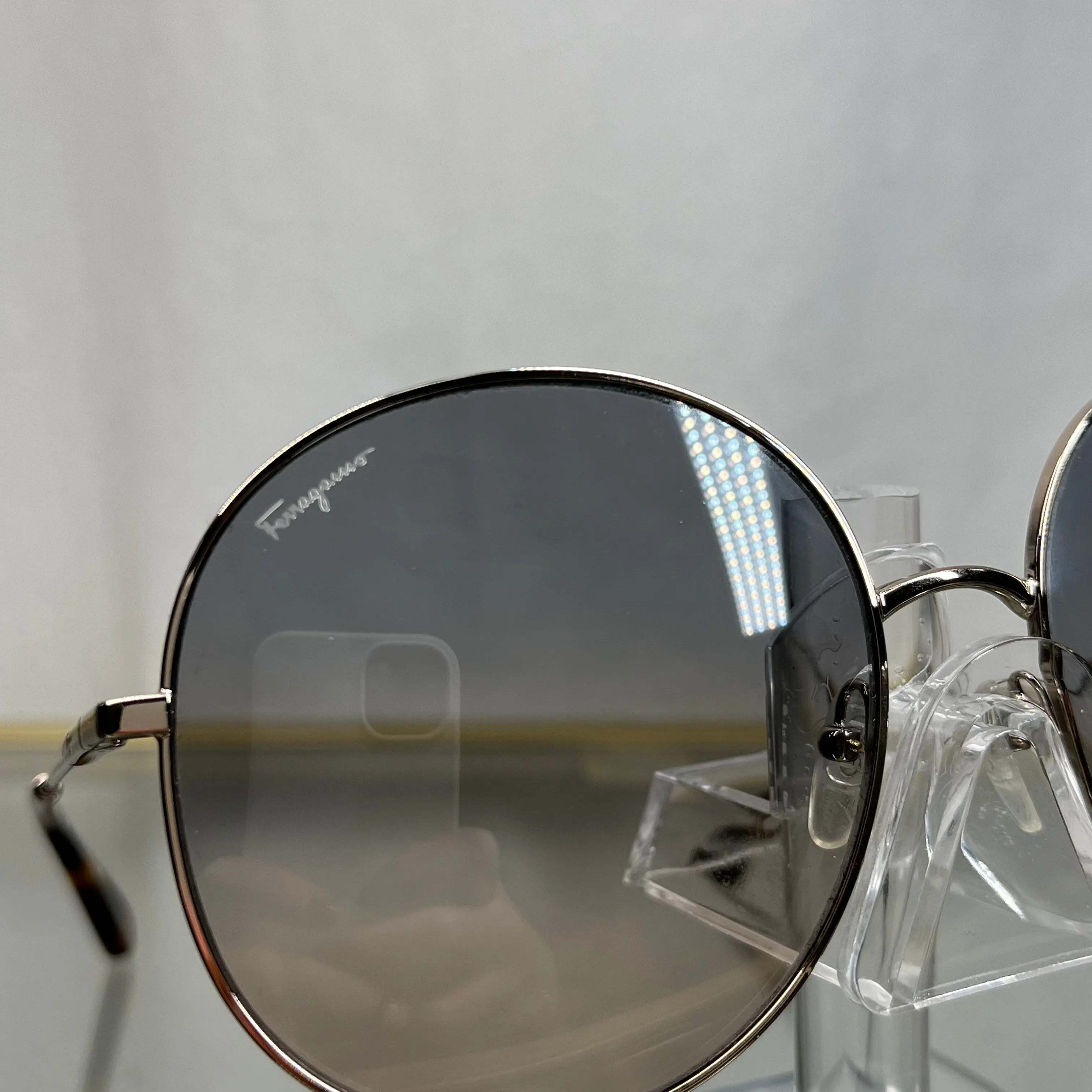 SALVATORE FERRAGAMO SF299S Round Sunglasses