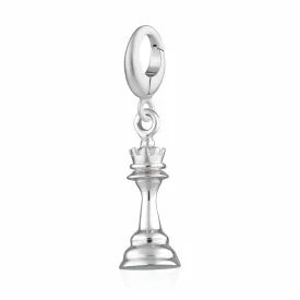 Silver Chess Piece Charm