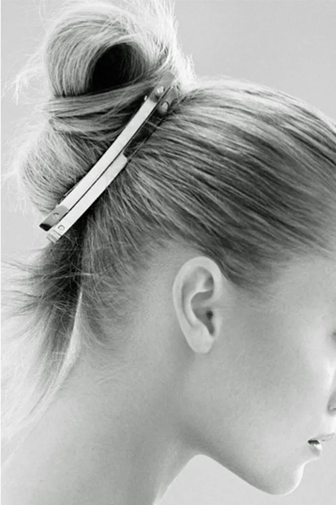 Silver XS Barrette 21