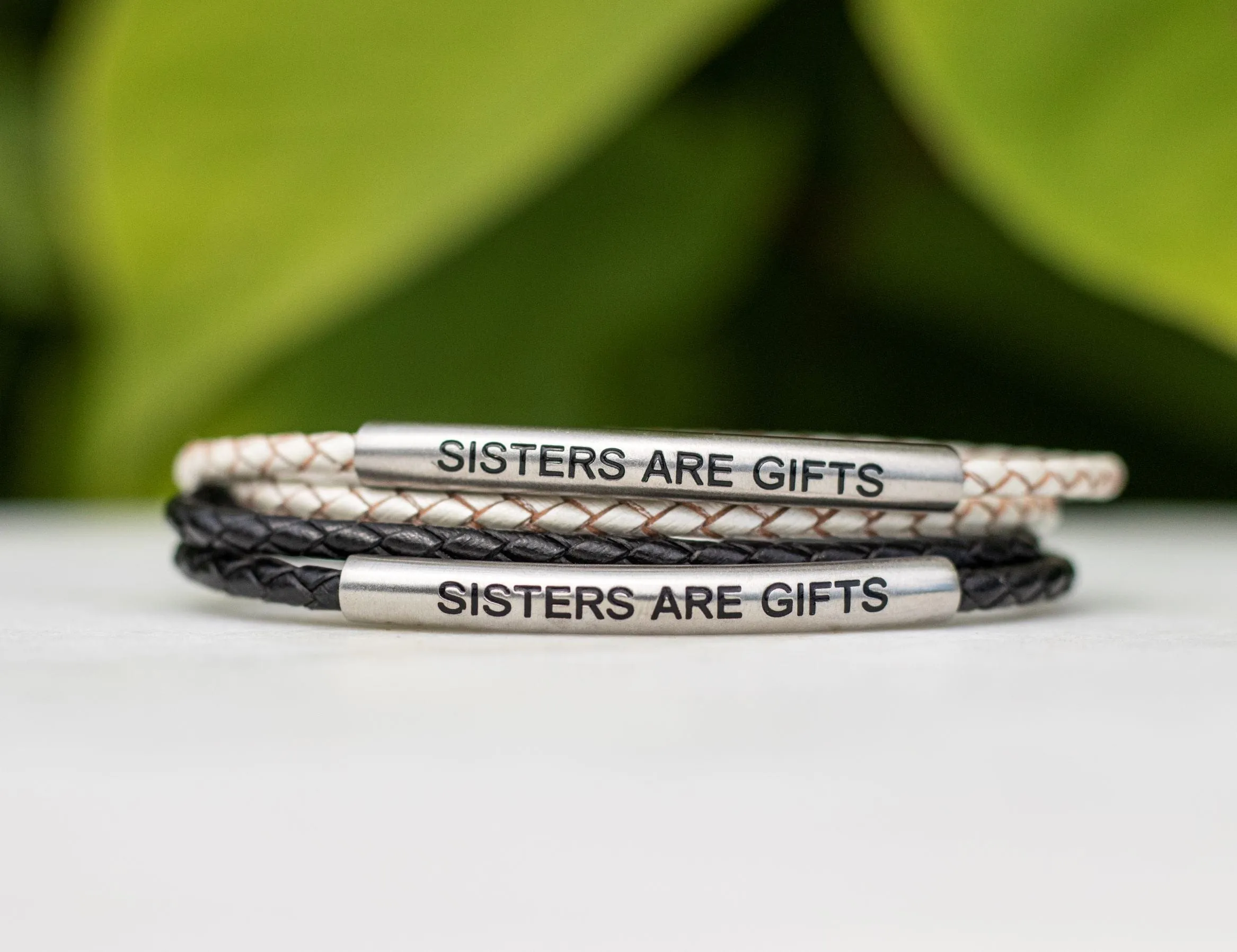 Sister: Leather Bracelet