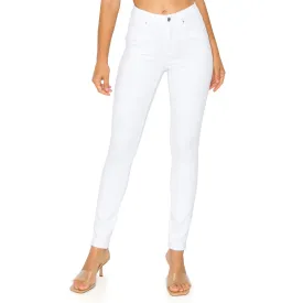 Soft Stretchy High Rise The Everyday Skinny Jeans - White