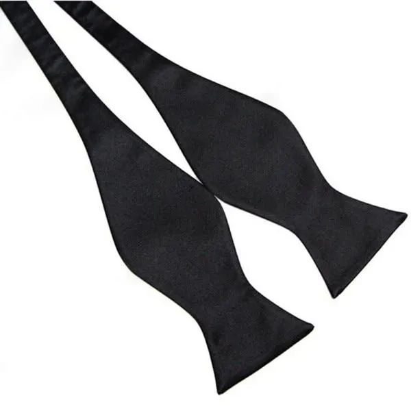 Solid Self-Tie Bow Tie