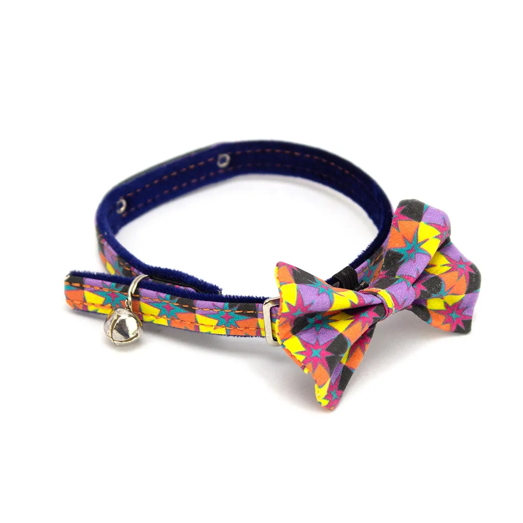 Starry Nights Cat Bow Tie by Hiro   Wolf