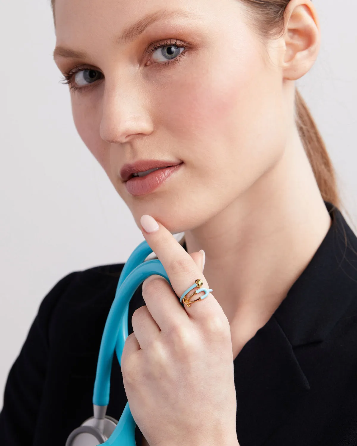 Stethoscope Enamel Ring