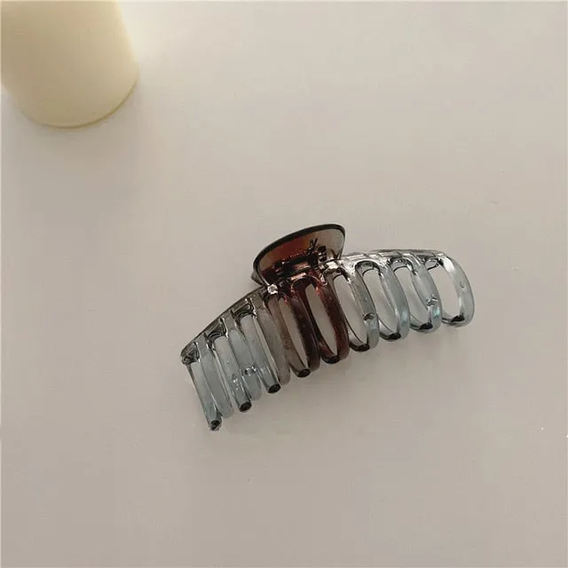 Sweet Scrub Color Acrylic Grasp Hair Clip