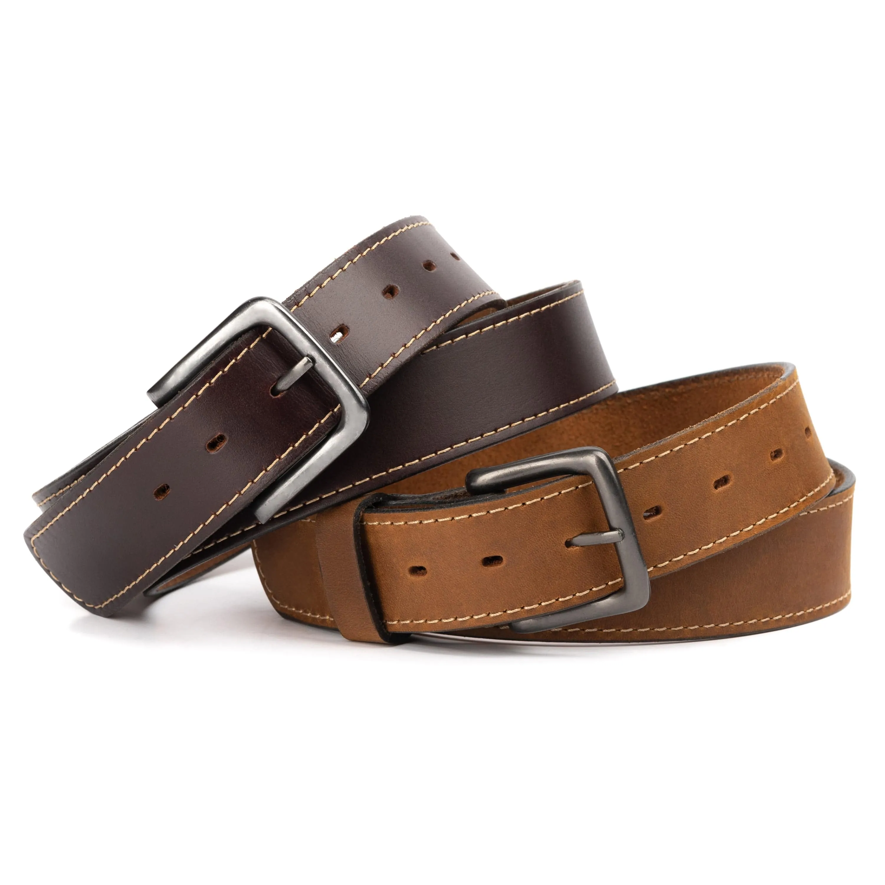 The Outrider Leather Belt