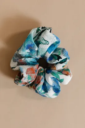 Watercolor Scrunchie