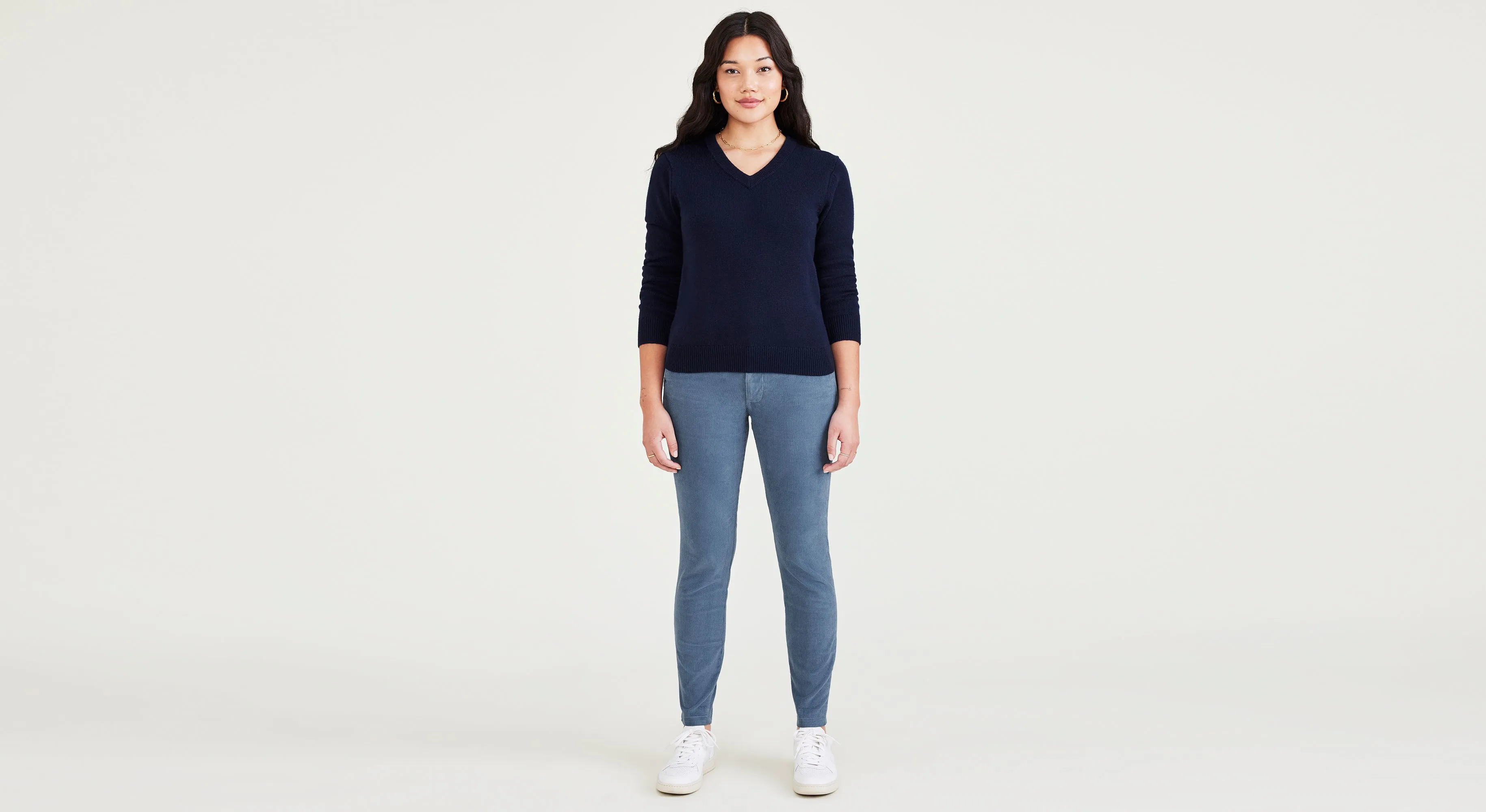 Women's Skinny Fit Chino Pants