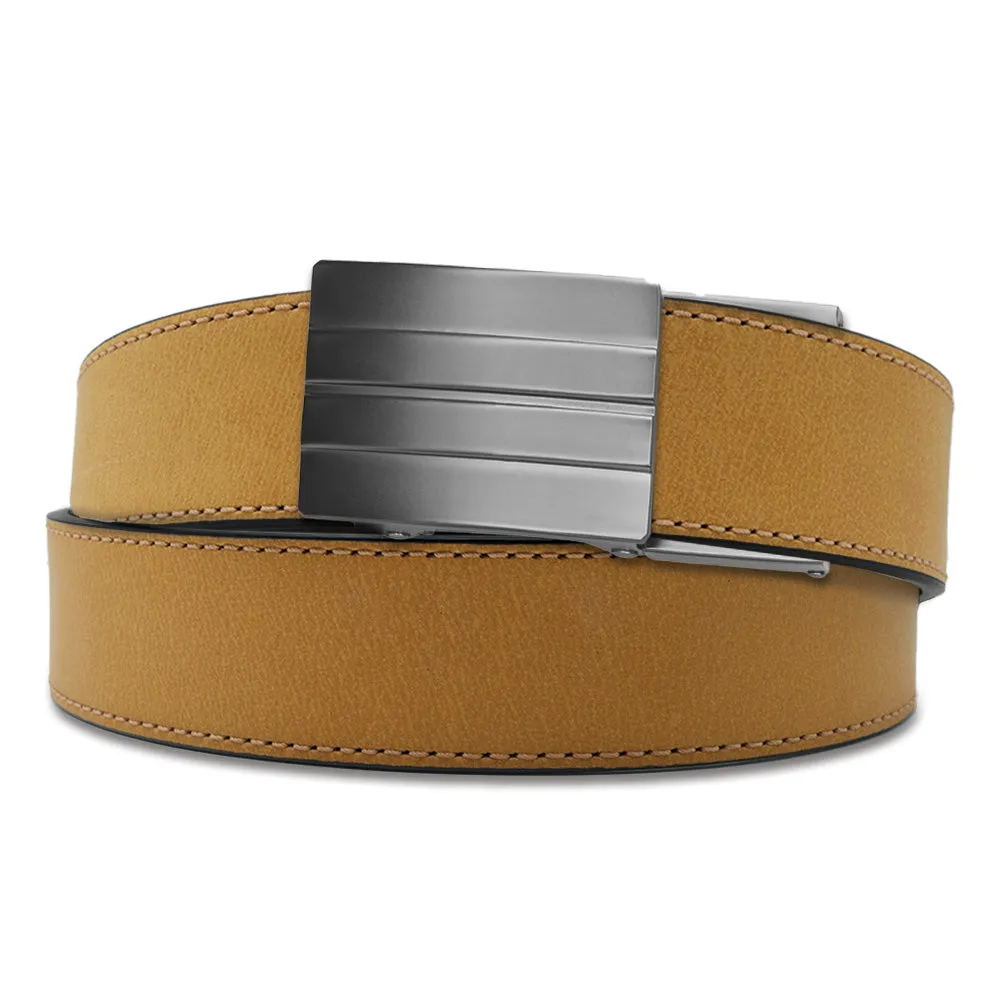 X2 BUCKLE | BUFFALO LEATHER GUN BELT 1.5"