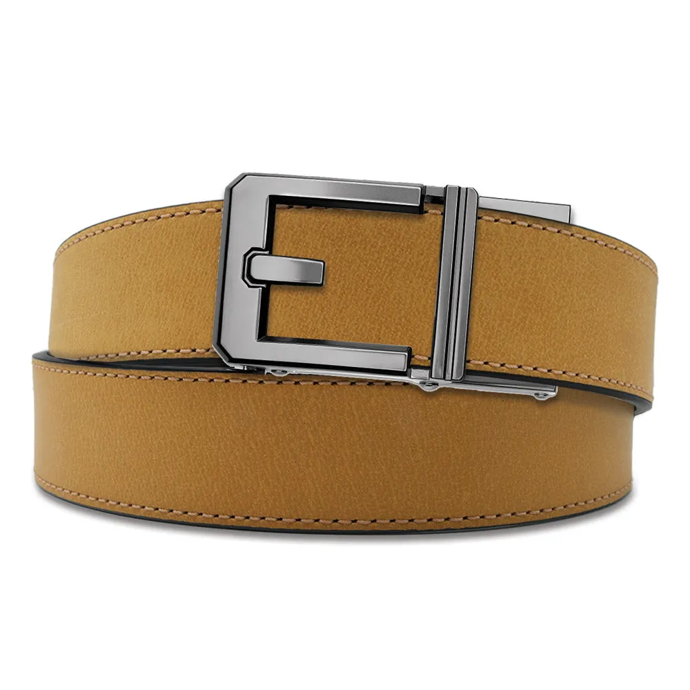 X3 BUCKLE | BUFFALO LEATHER GUN BELT 1.5"